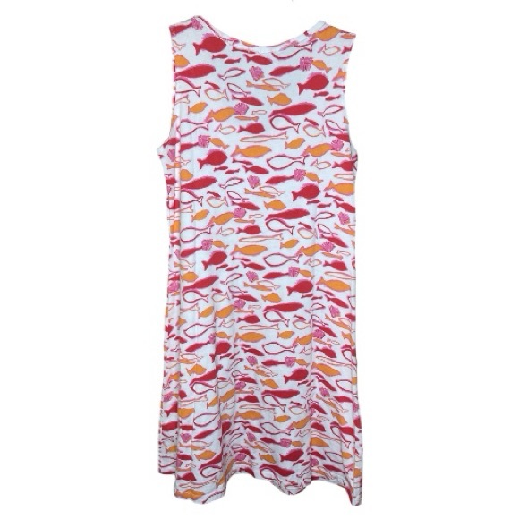 Fresh Produce Pink and Orange Dress Sz M - Picture 2 of 4